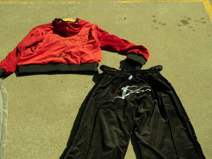 Velour Zip-up Hoodie